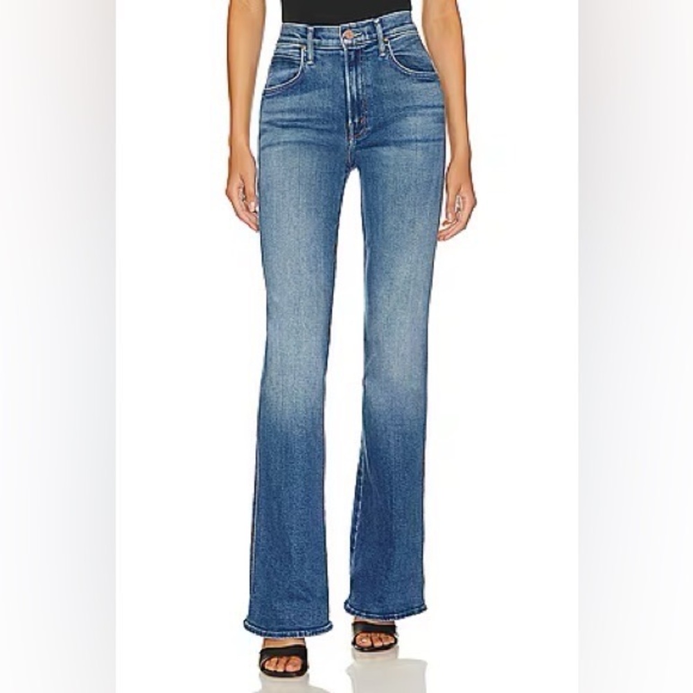 Mother denim The Desperado Heel in Work Hard Play Hard size 26